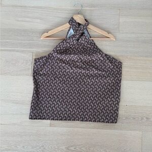 Chic Halter Neck Women Top